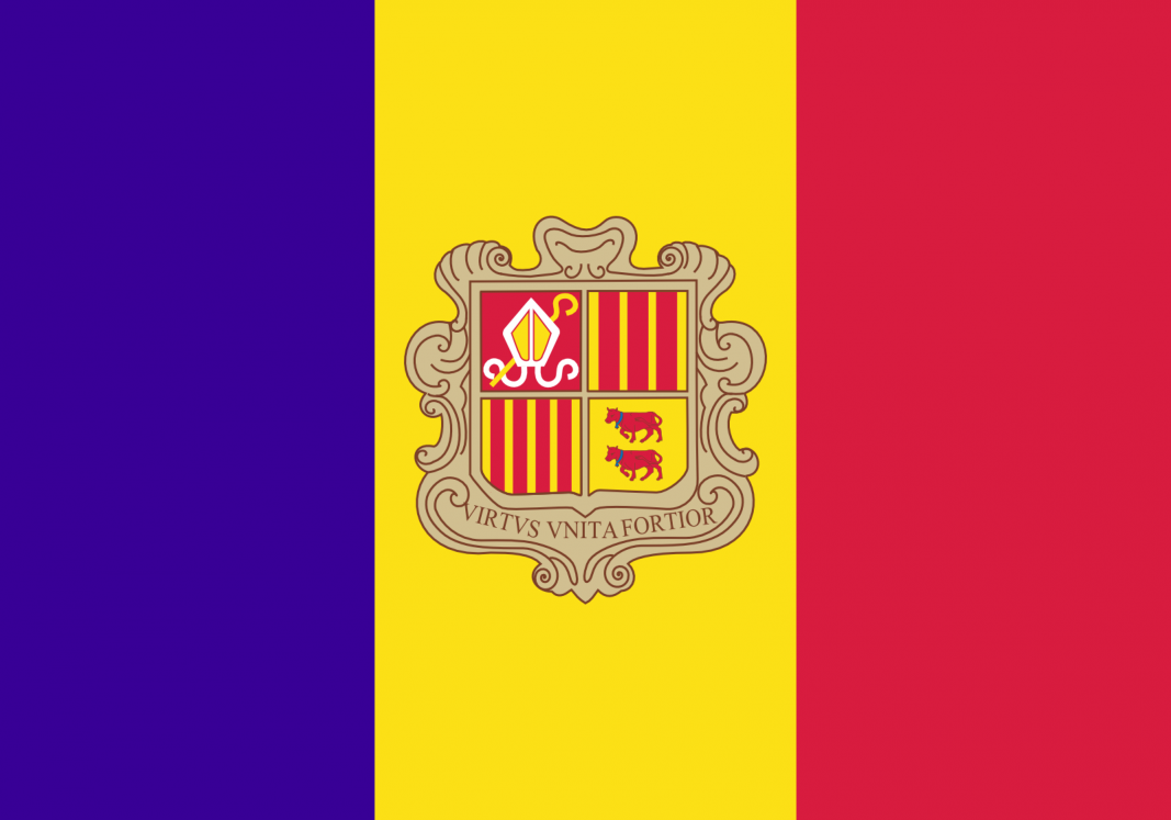 National Flag Of Andorra : Details And Meaning