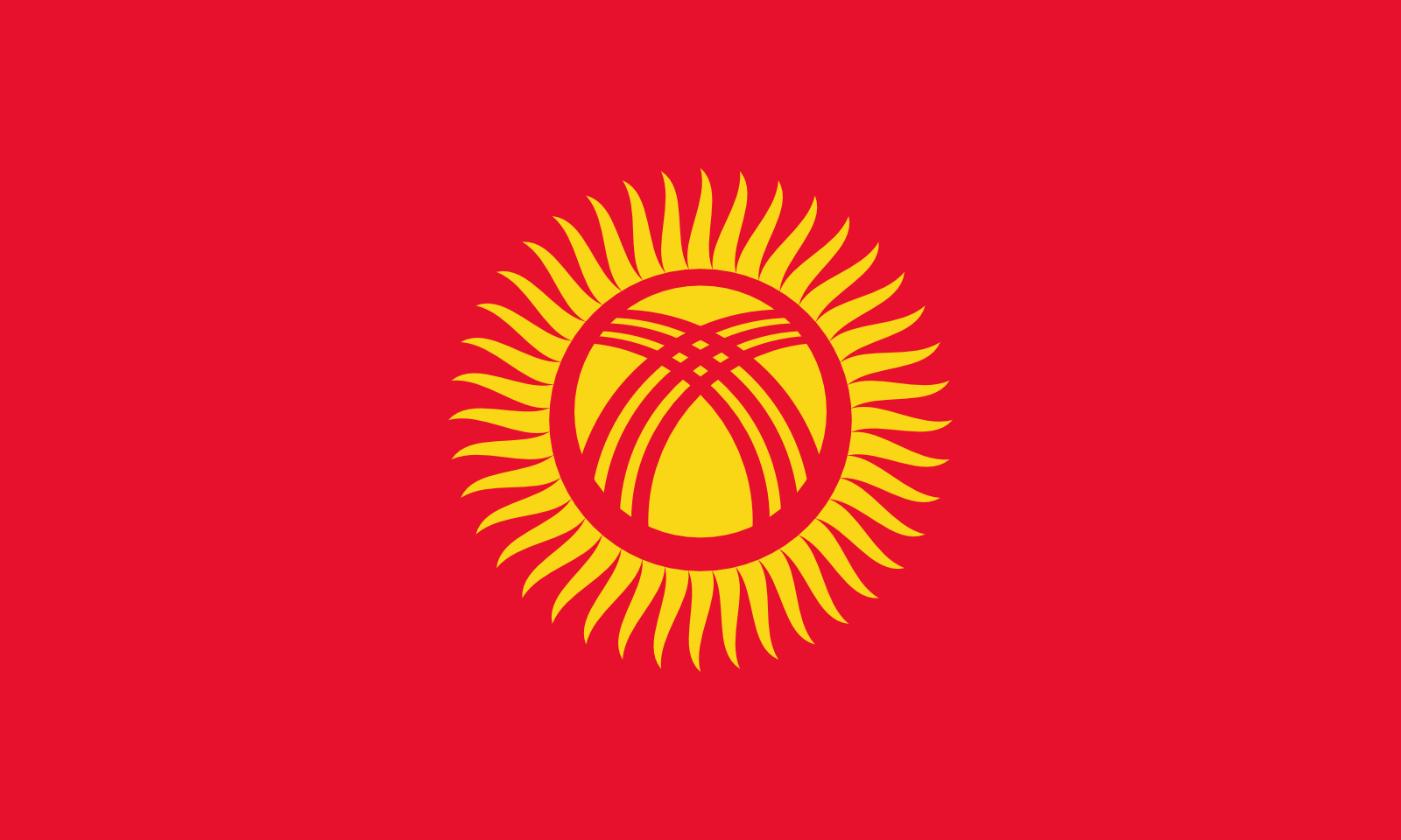 Kyrgyzstan Flag