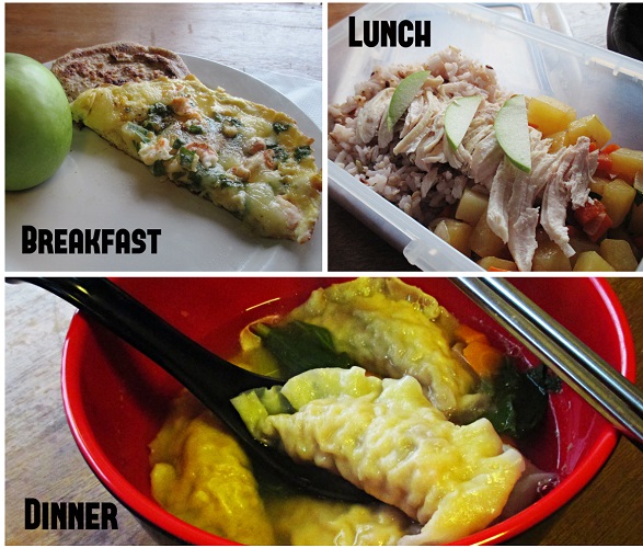 3 meals a day