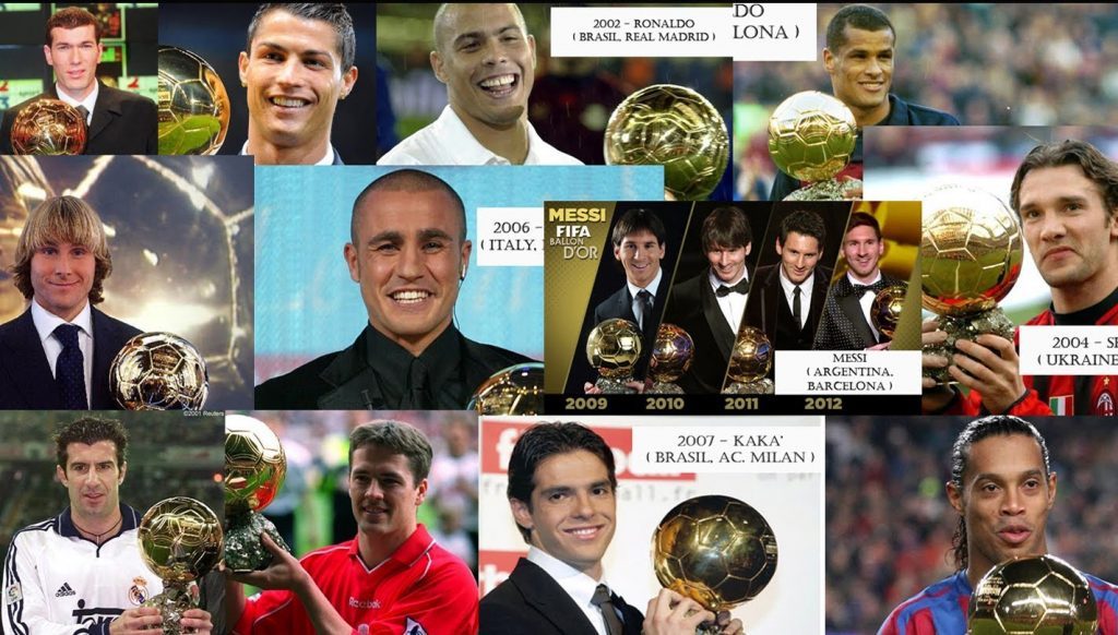 FIFA Ballon d’Or Award Winners Since 1956