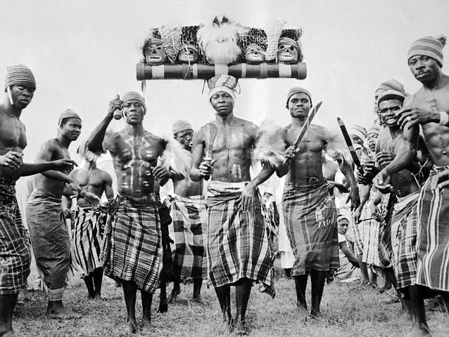 Nigerian Warriors Dancing