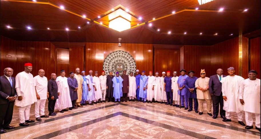 Tinubu with State governors